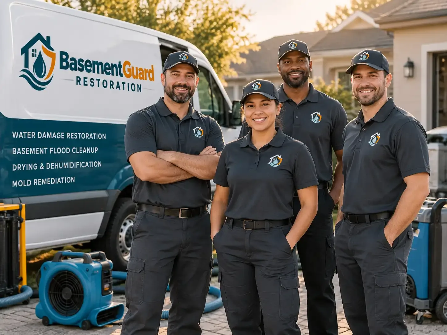 Basement Water Damage Restoration company in Narka, KS